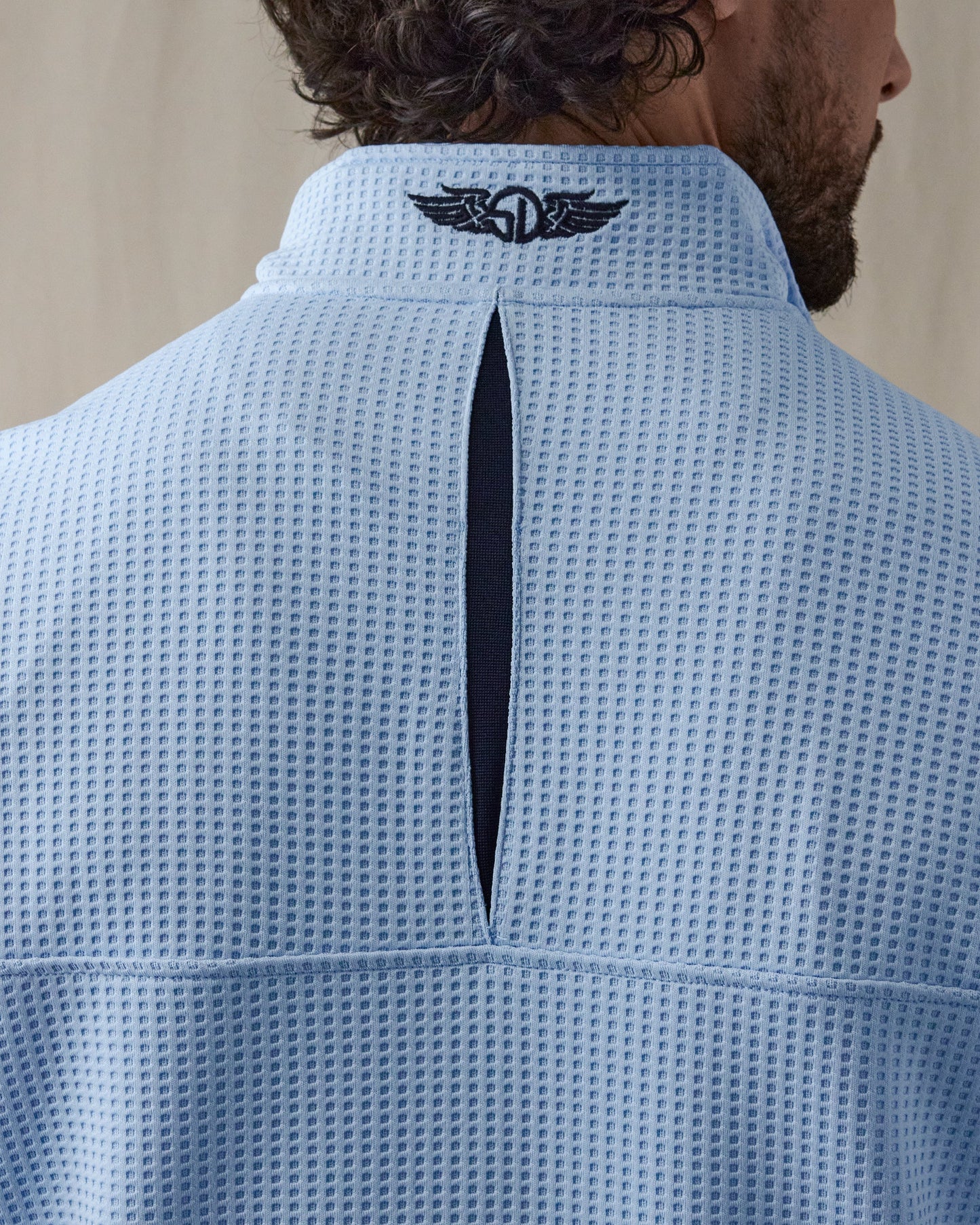 Straight Down Optic Quarter Zip - Carolina