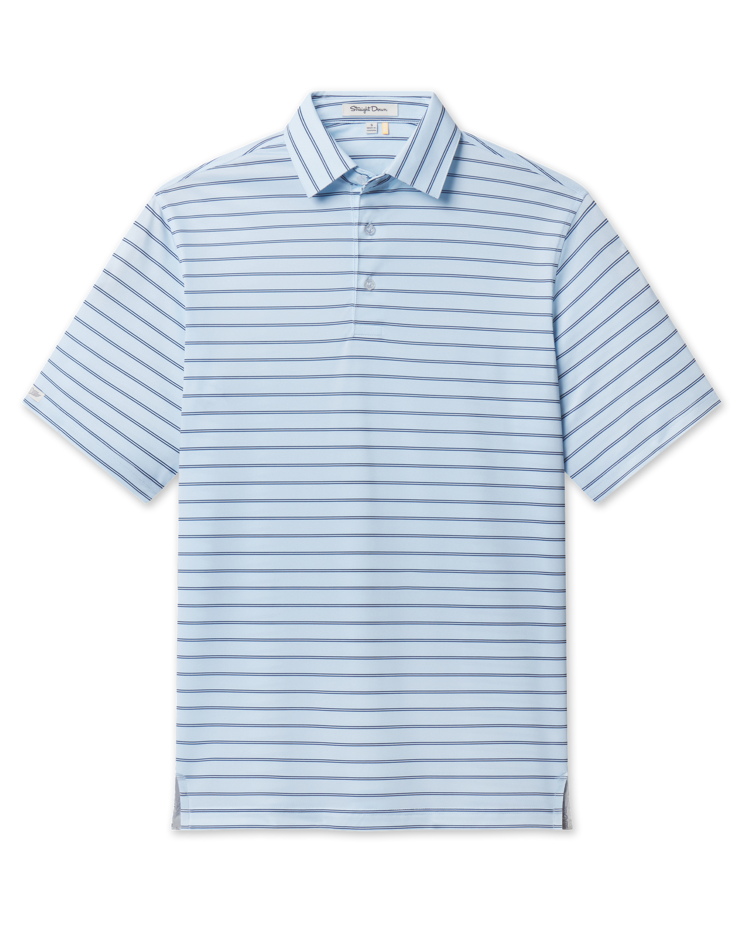 Straight Down Quintero Stripe Polo - Nantucket