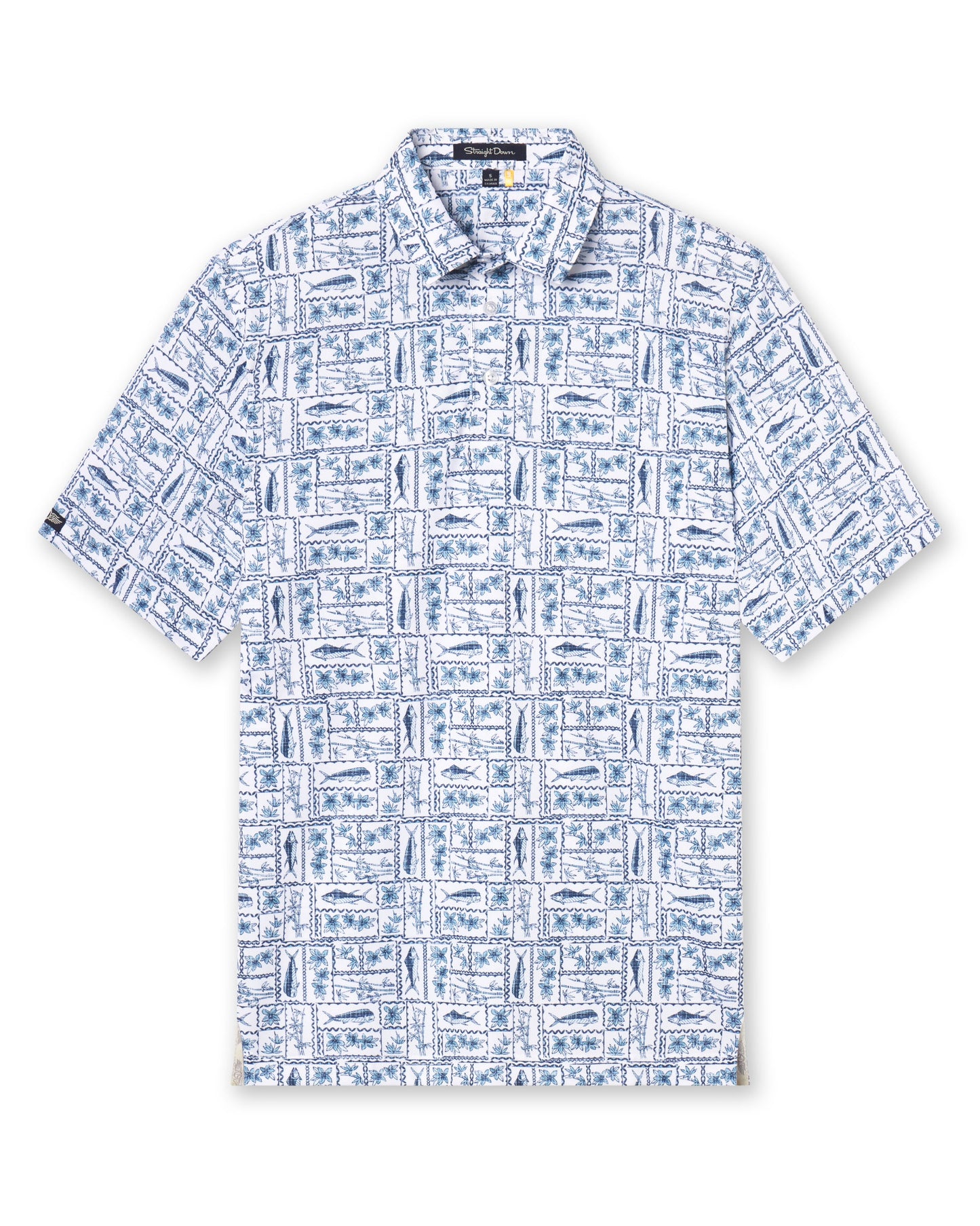 Straight Down Dorado Polo - Coastal