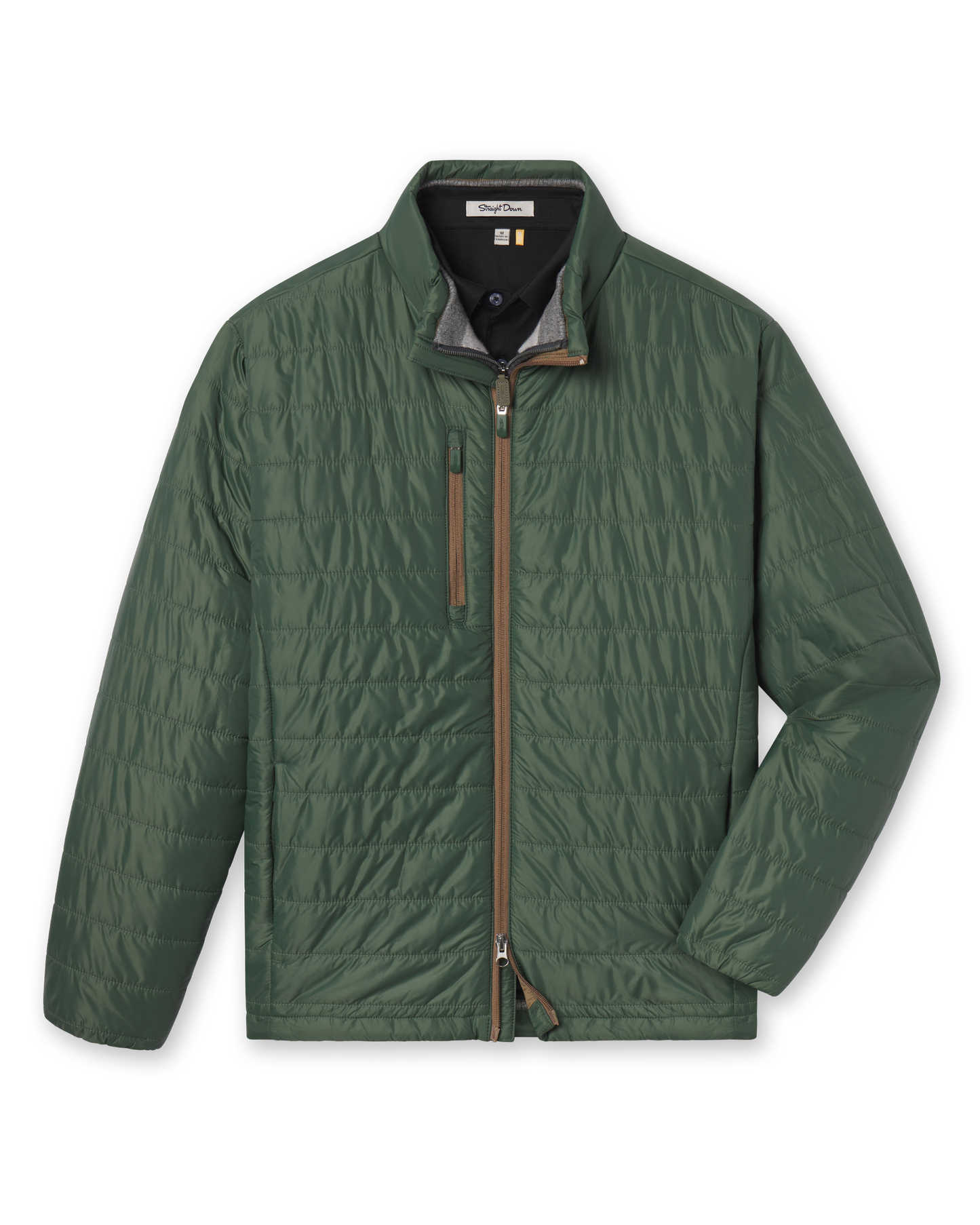 Straight Down Sierra Quilted Jacket - Pine