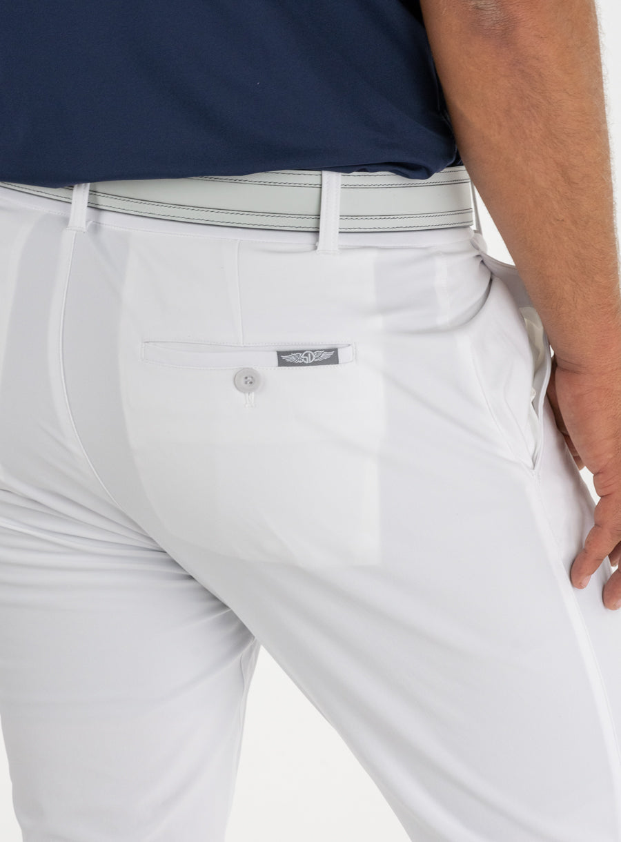 Straight Down Quest Pant - White
