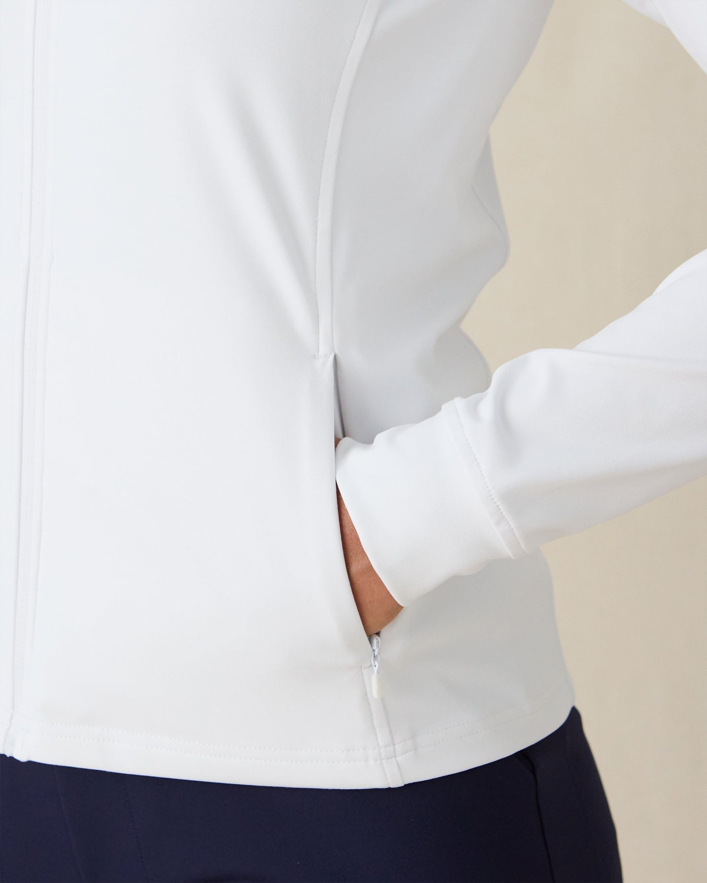 Straight Down Eirene Jacket - White