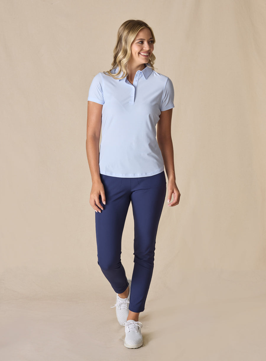 Straight Down Abbot 2.0 Polo - Powder
