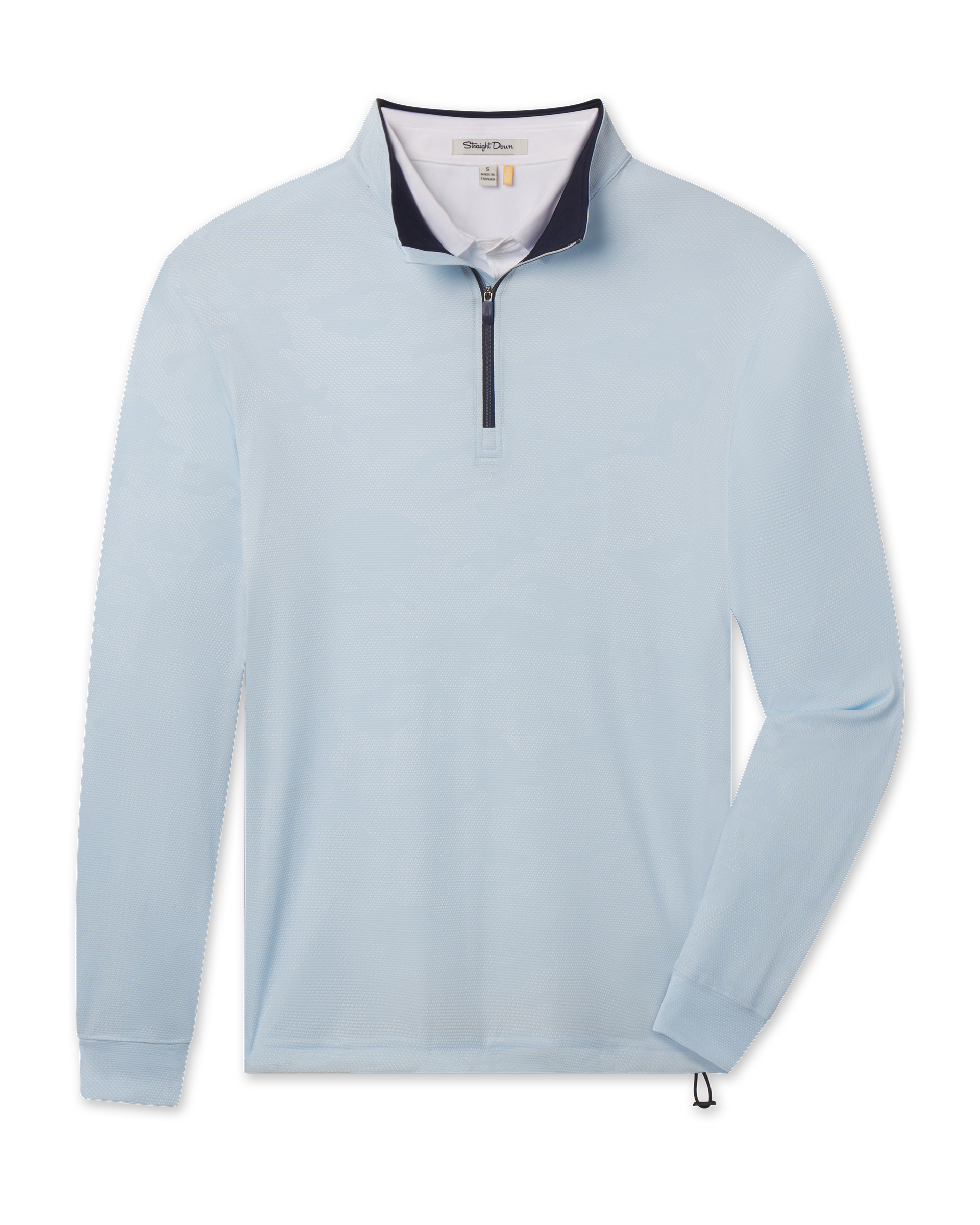 Straight Down Sherman Quarter Zip - Nantucket