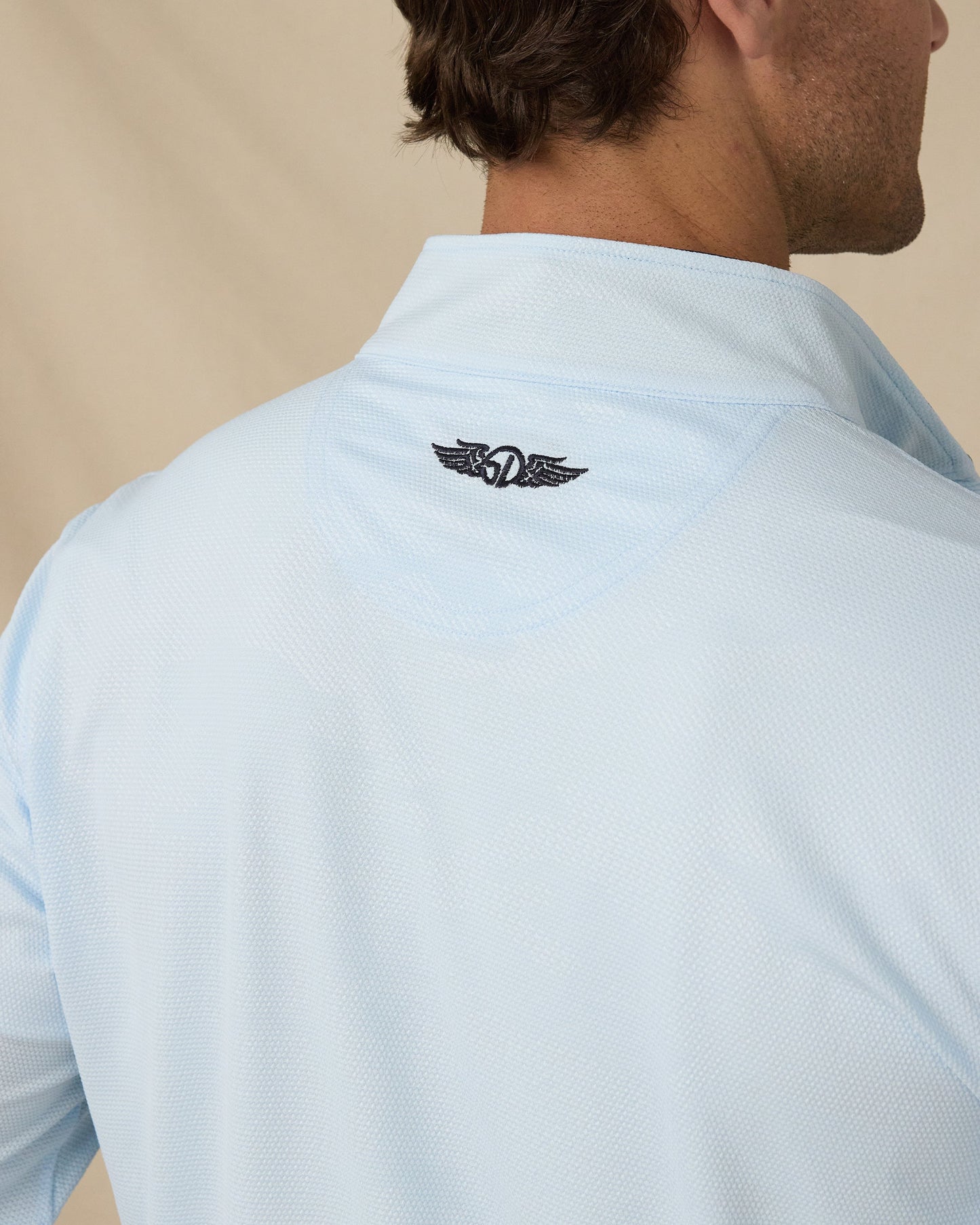 Straight Down Sherman Quarter Zip - Nantucket