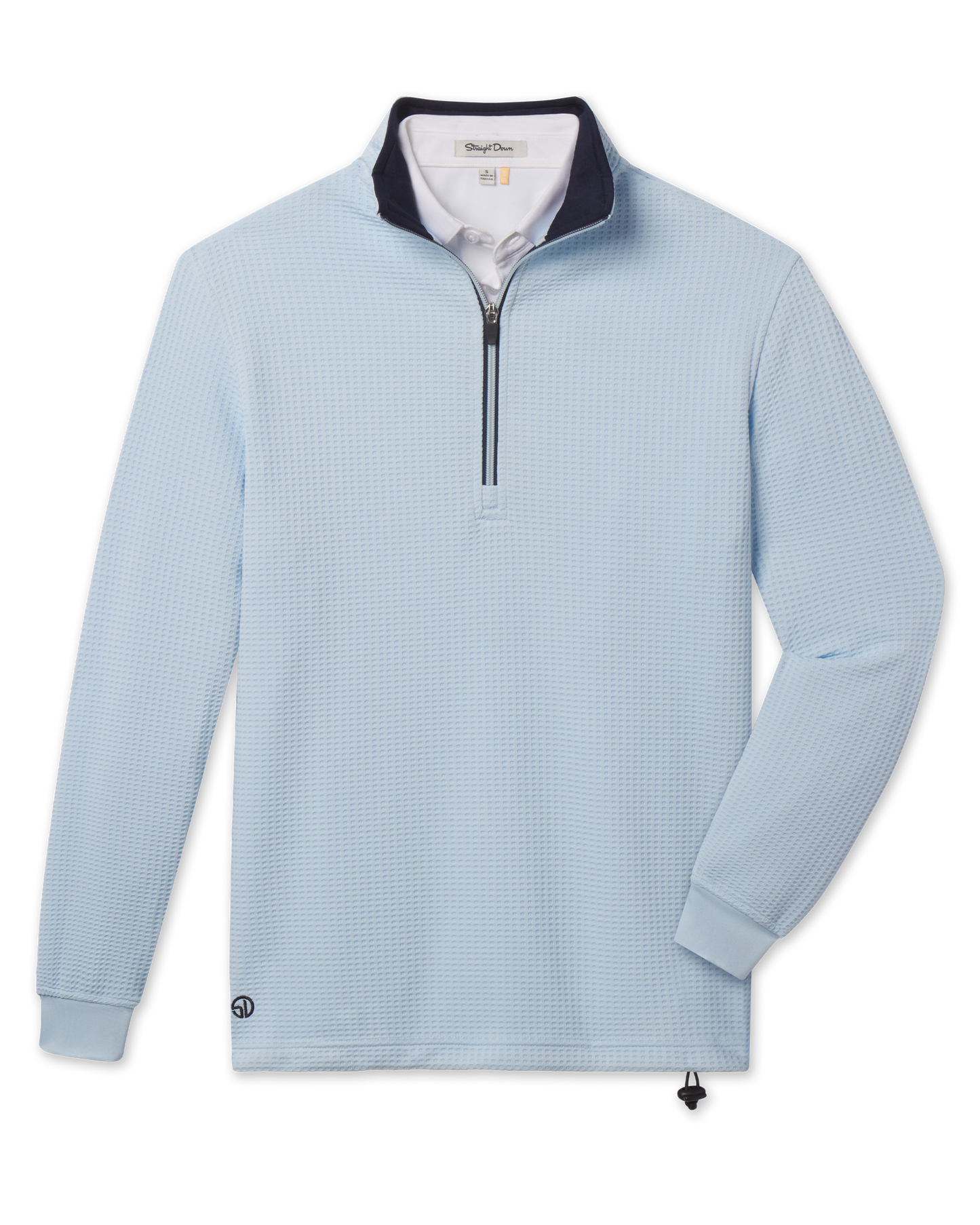 Straight Down Optic Quarter Zip - Nantucket