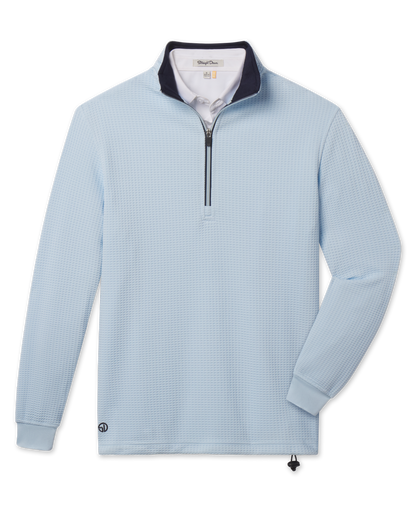 Straight Down Optic Quarter Zip - Nantucket