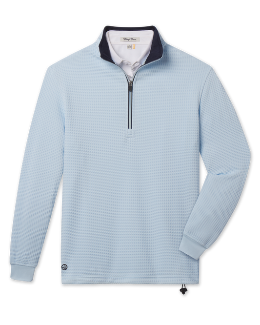Straight Down Optic Quarter Zip - Nantucket