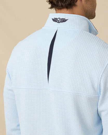 Straight Down Optic Quarter Zip - Nantucket
