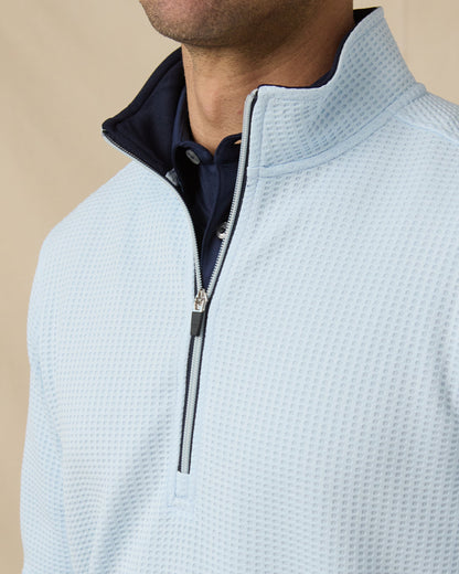 Straight Down Optic Quarter Zip - Nantucket