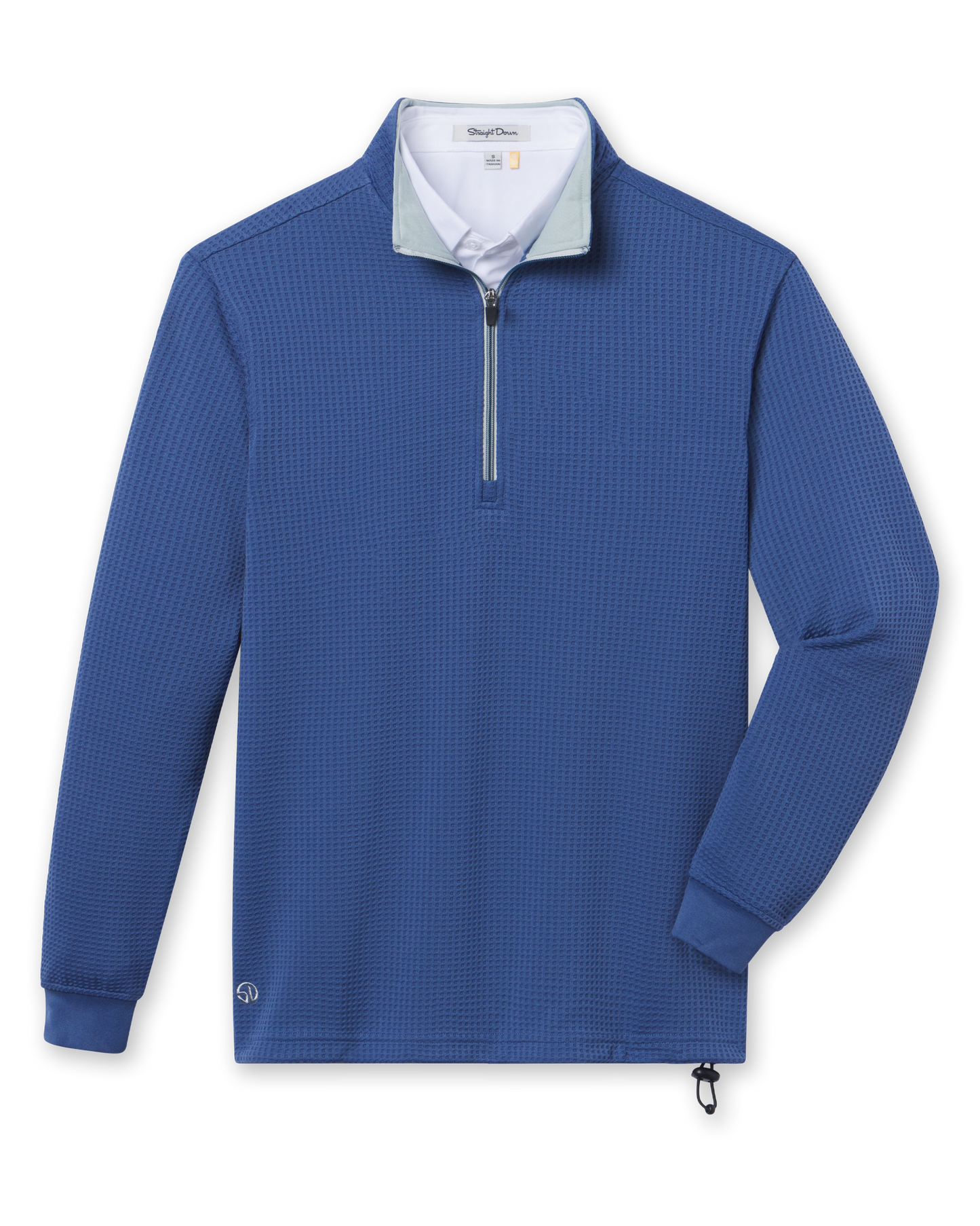 Straight Down Optic Quarter Zip - Moonlight