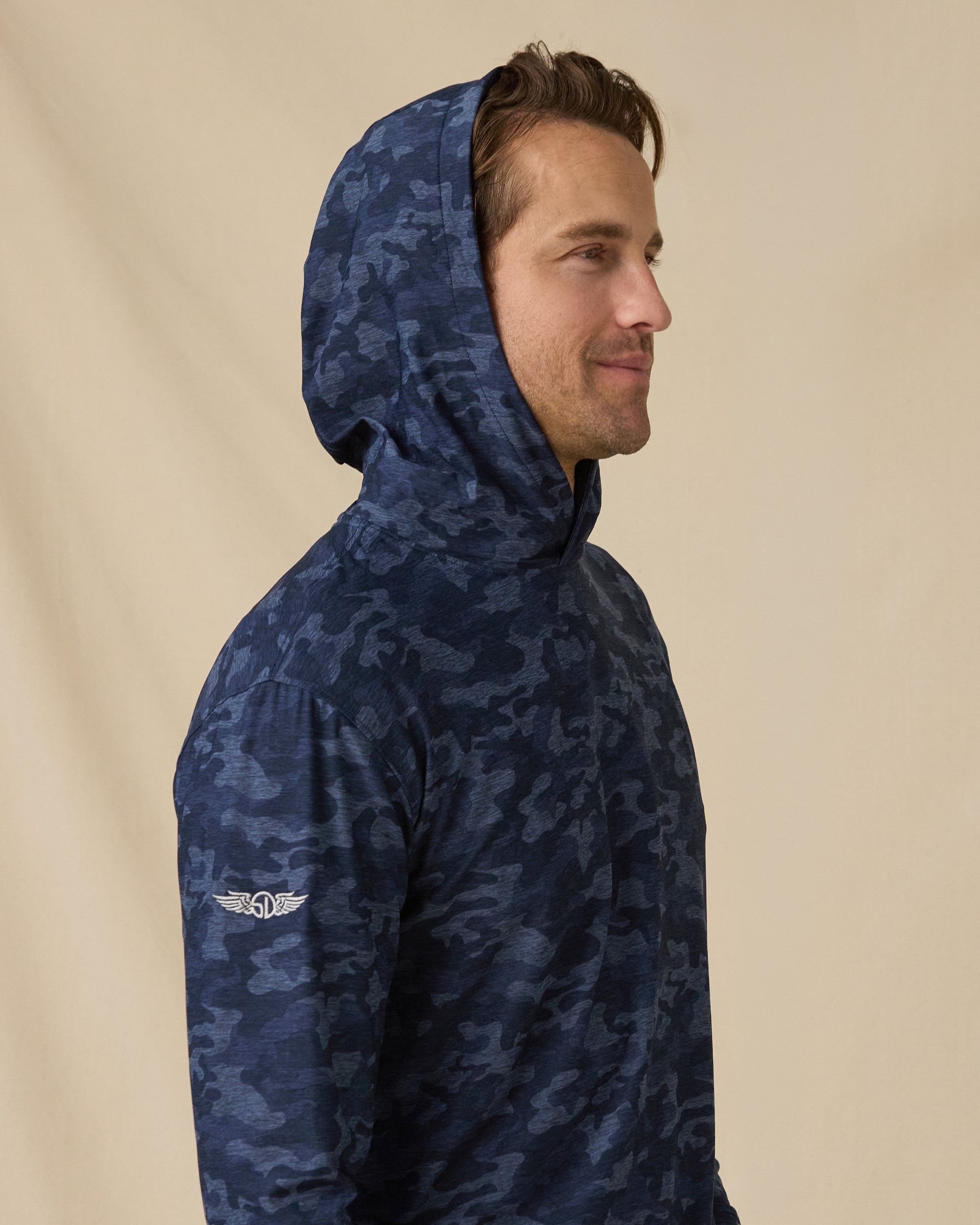 Straight Down Commander Hoodie - New Indigo