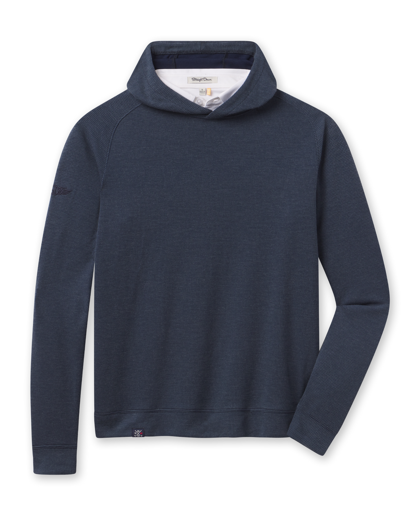 Straight Down Gridlock Hoodie - New Indigo