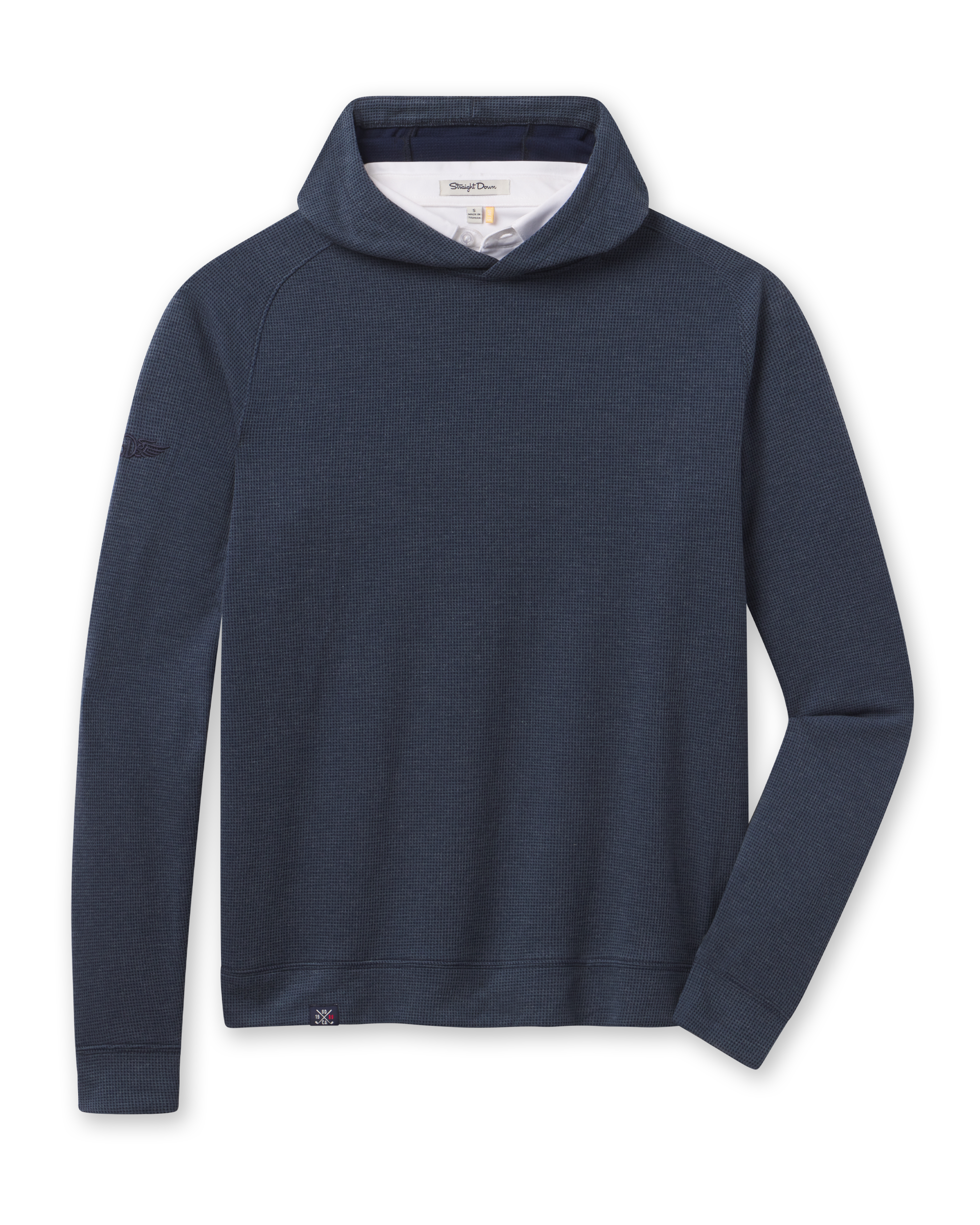 Straight Down Gridlock Hoodie - New Indigo