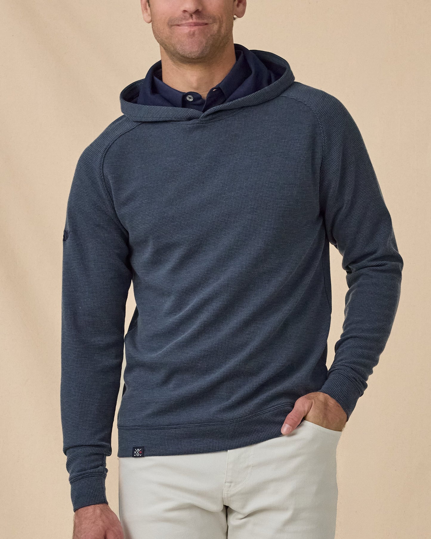 Straight Down Gridlock Hoodie - New Indigo