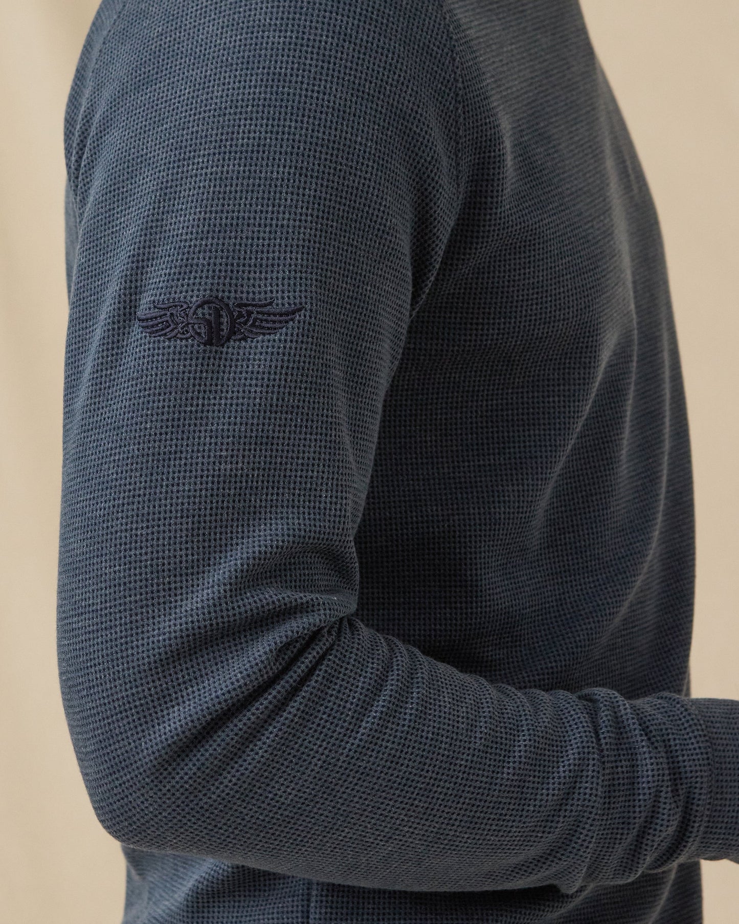 Straight Down Gridlock Hoodie - New Indigo