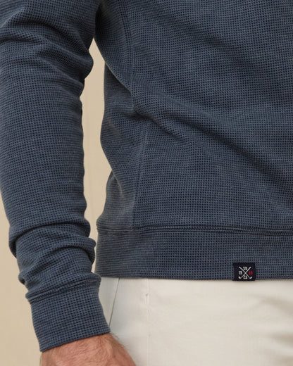 Straight Down Gridlock Hoodie - New Indigo