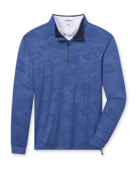 Straight Down Sherman Quarter Zip - Moonlight
