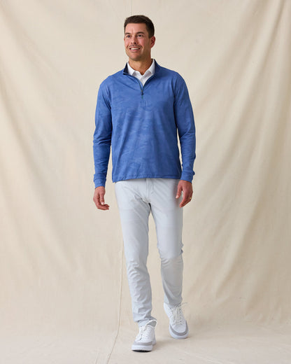Straight Down Sherman Quarter Zip - Moonlight
