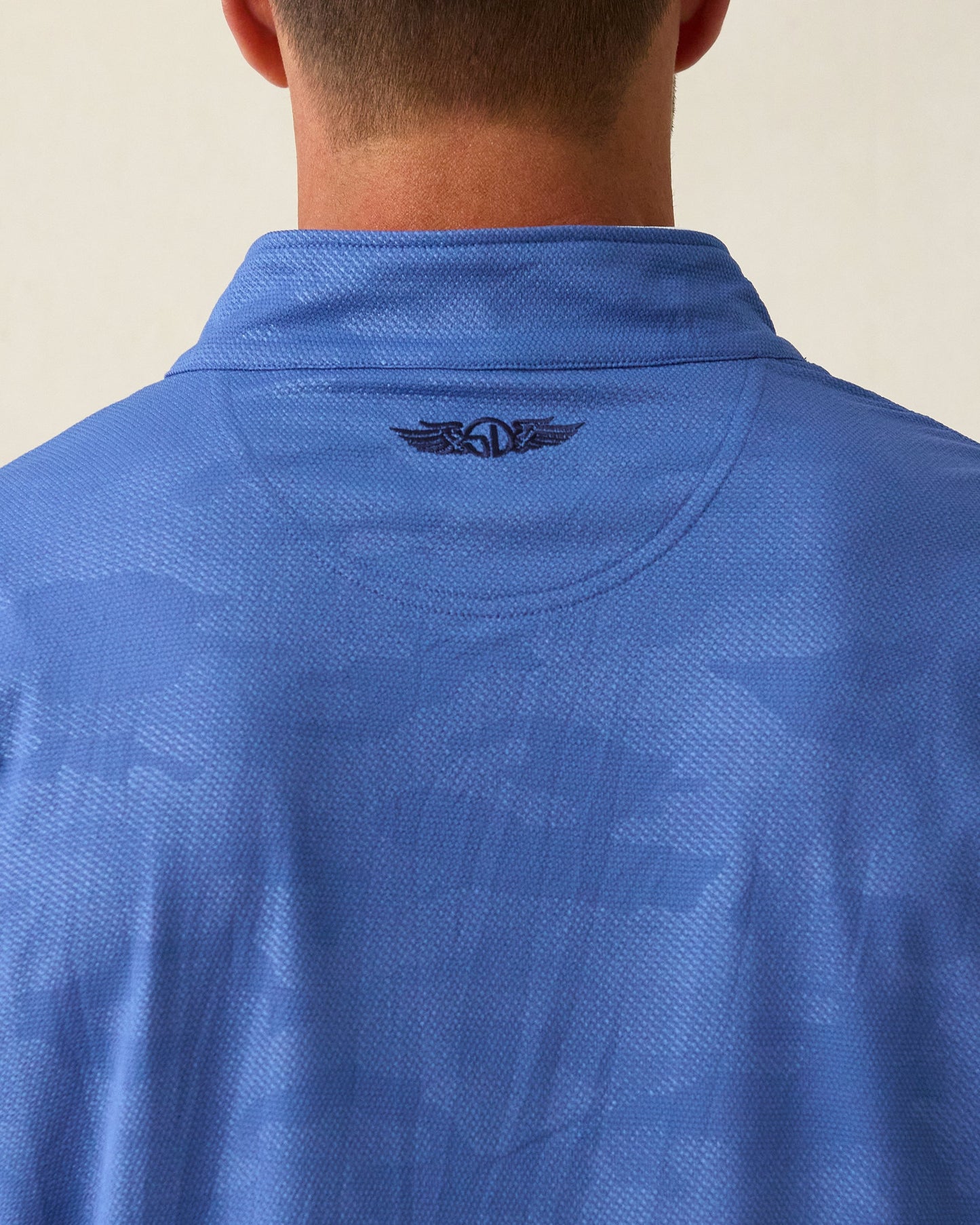 Straight Down Sherman Quarter Zip - Moonlight