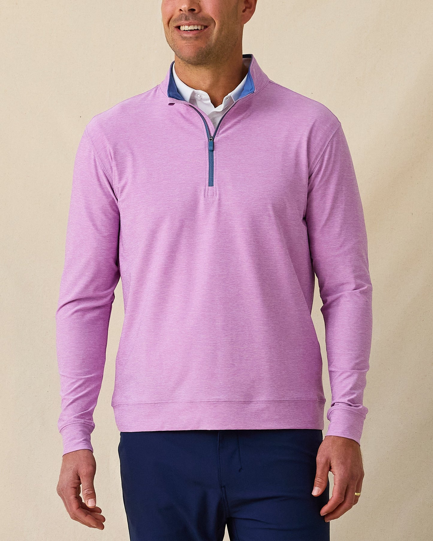 Straight Down Oceanside 2.0 Quarter Zip - Haze