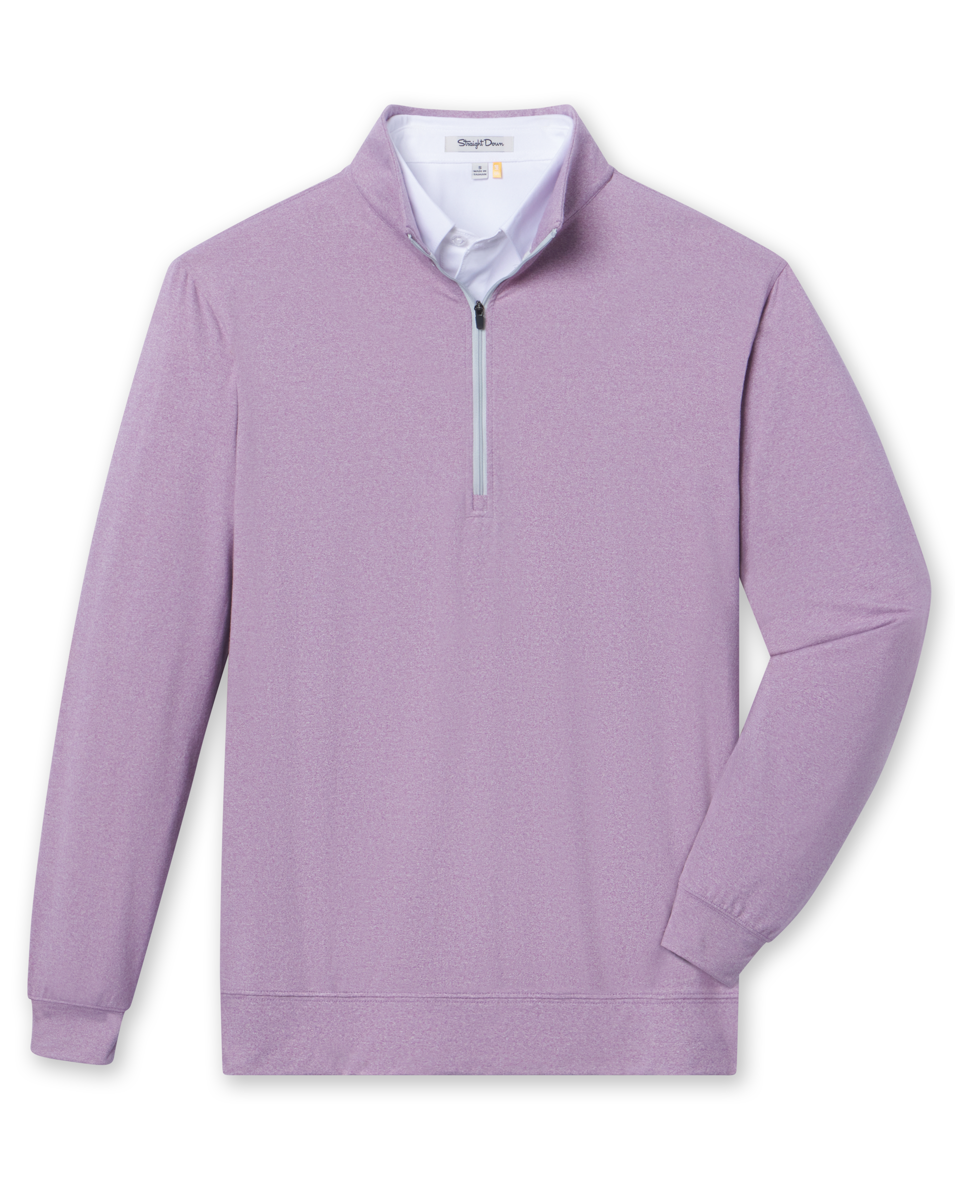 Straight Down Ballard Quarter Zip - Mulberry