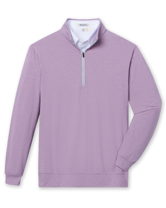 Straight Down Ballard Quarter Zip - Mulberry