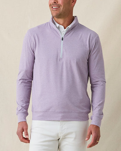 Straight Down Ballard Quarter Zip - Mulberry