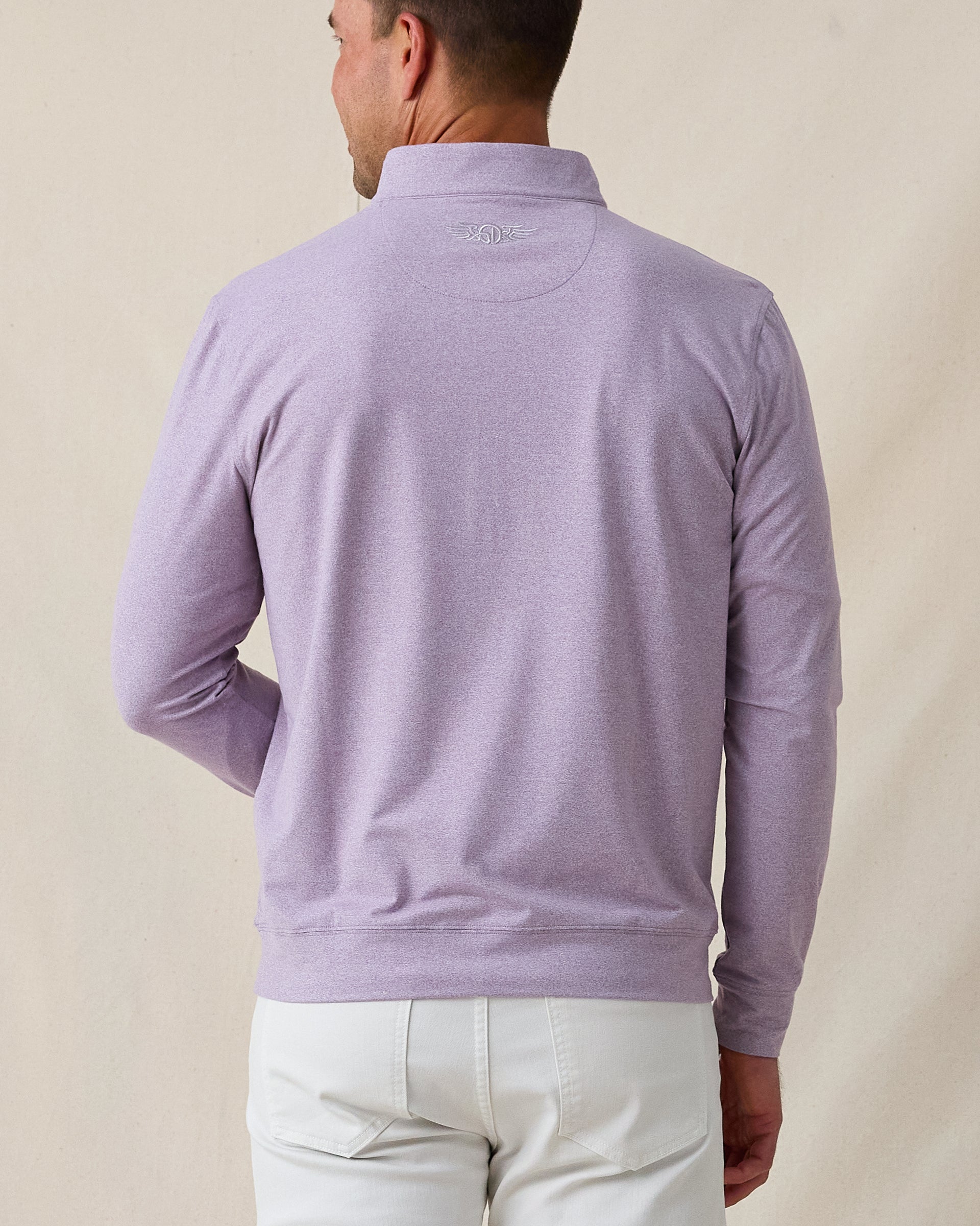 Straight Down Ballard Quarter Zip - Mulberry