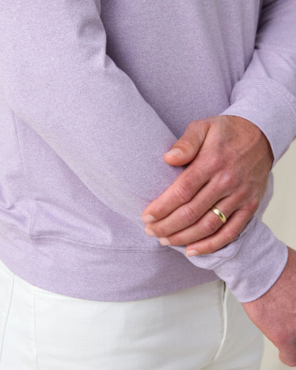 Straight Down Ballard Quarter Zip - Mulberry