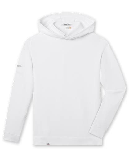 Straight Down Gridlock Hoodie - White