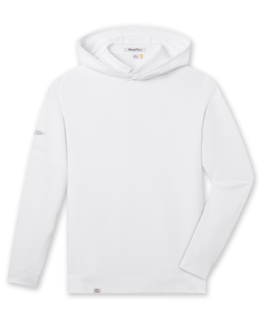 Straight Down Gridlock Hoodie - White