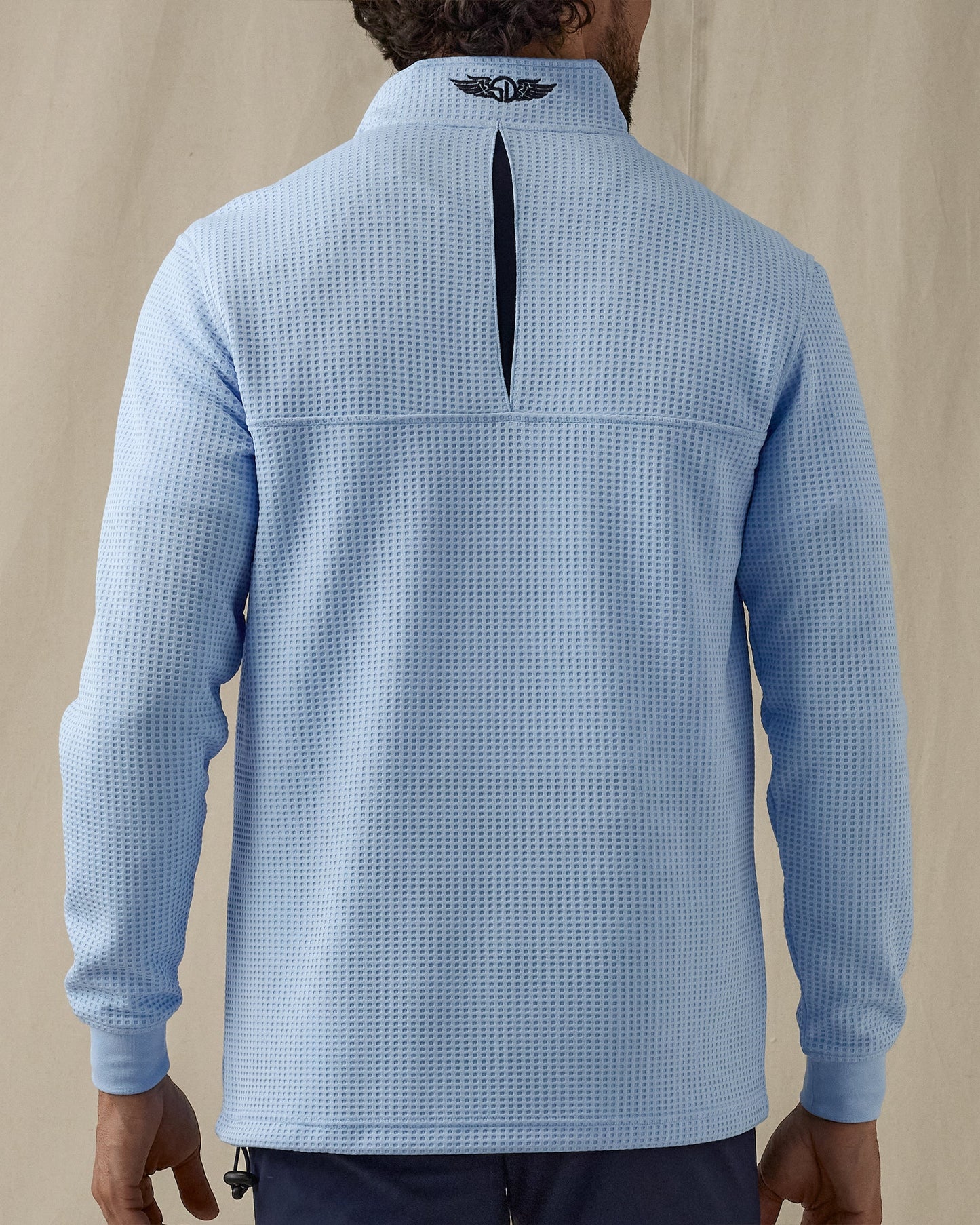 Straight Down Optic Quarter Zip - Carolina