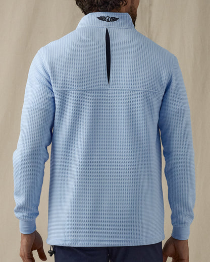 Straight Down Optic Quarter Zip - Carolina