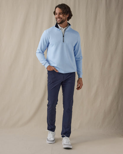 Straight Down Optic Quarter Zip - Carolina