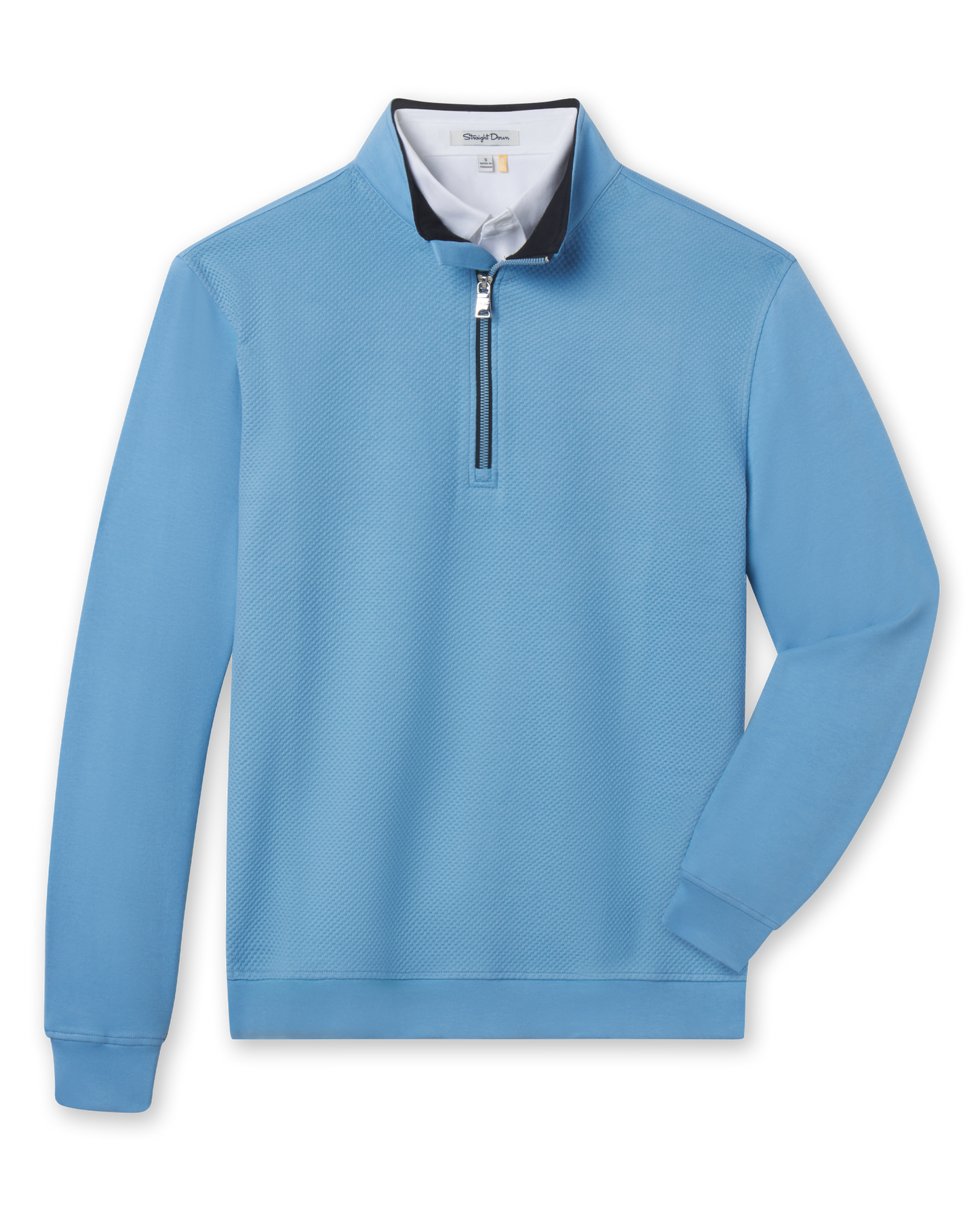 Straight Down Cardiff Quarter Zip - Coastal