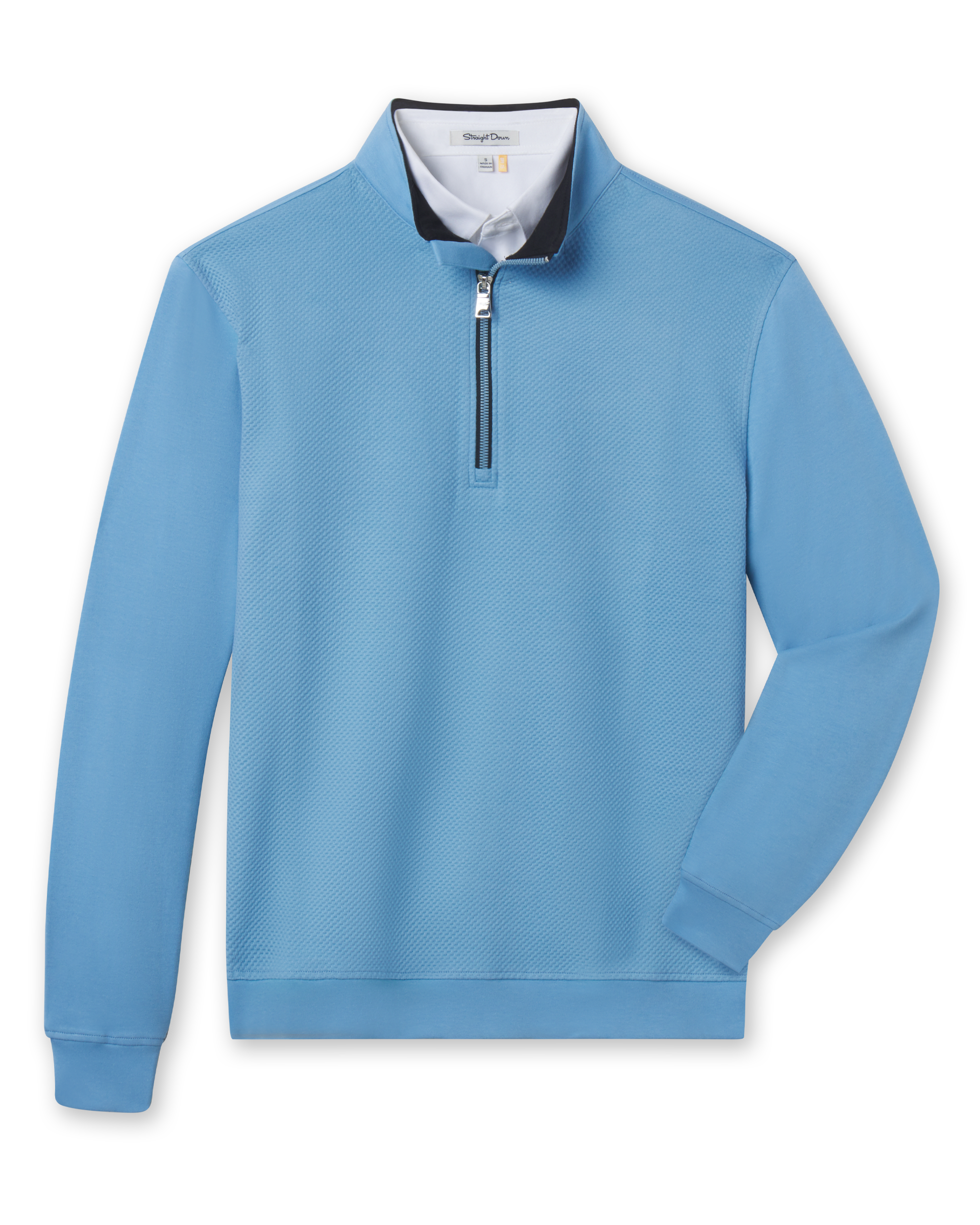 Straight Down Cardiff Quarter Zip - Coastal