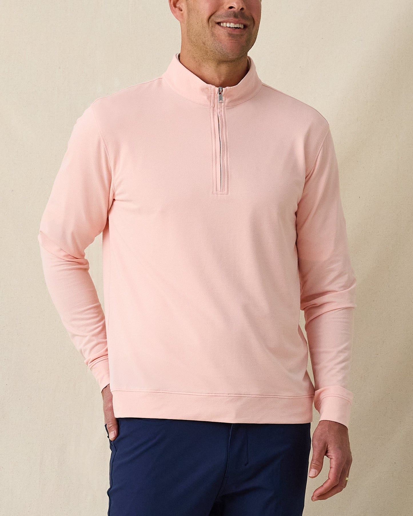 Straight Down Palmetto Quarter Zip - Spritz