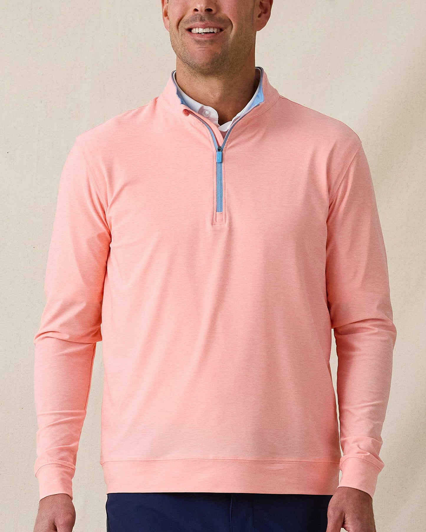 Straight Down Oceanside 2.0 Quarter Zip - Spritz