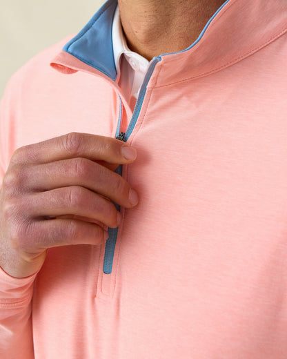 Straight Down Oceanside 2.0 Quarter Zip - Spritz