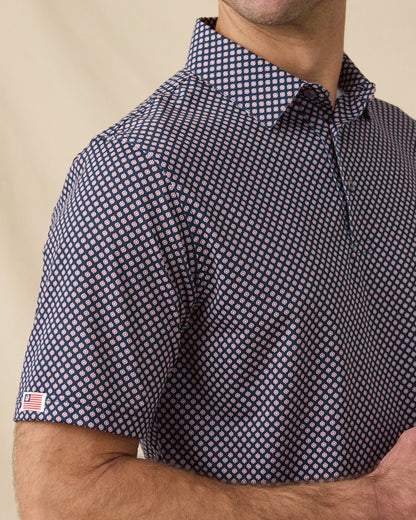 Straight Down Ironwood Polo - New Indigo