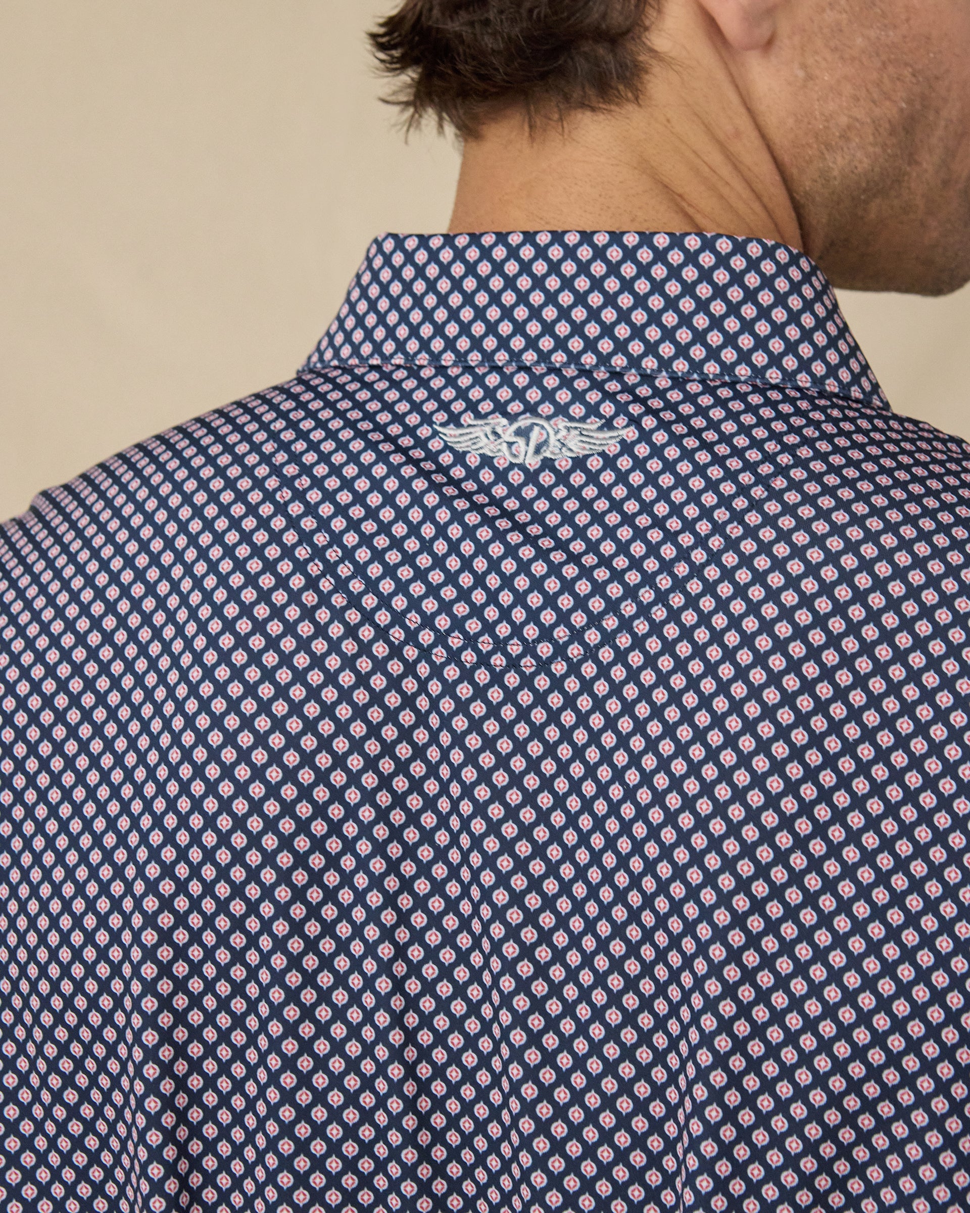 Straight Down Ironwood Polo - New Indigo