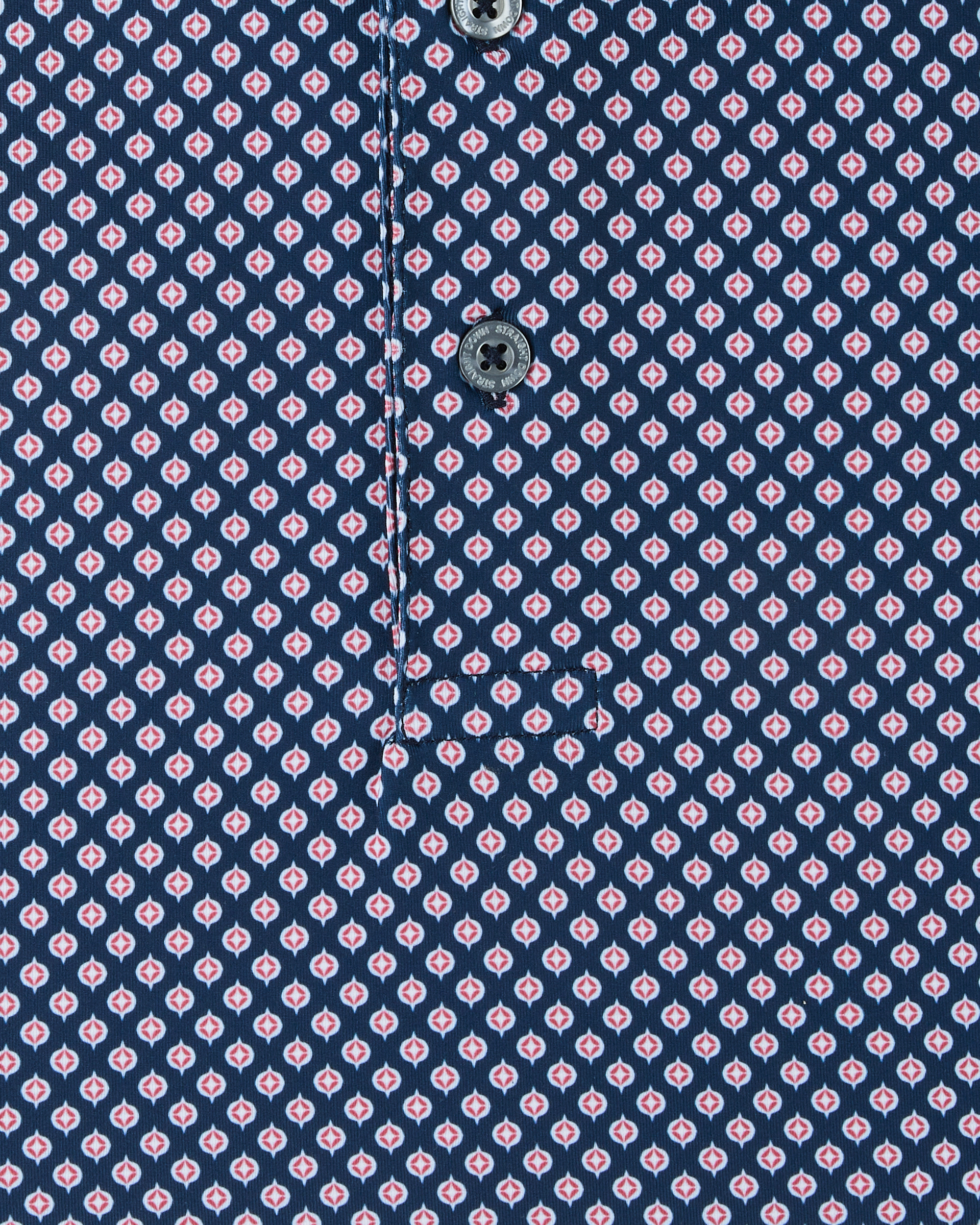Straight Down Ironwood Polo - New Indigo