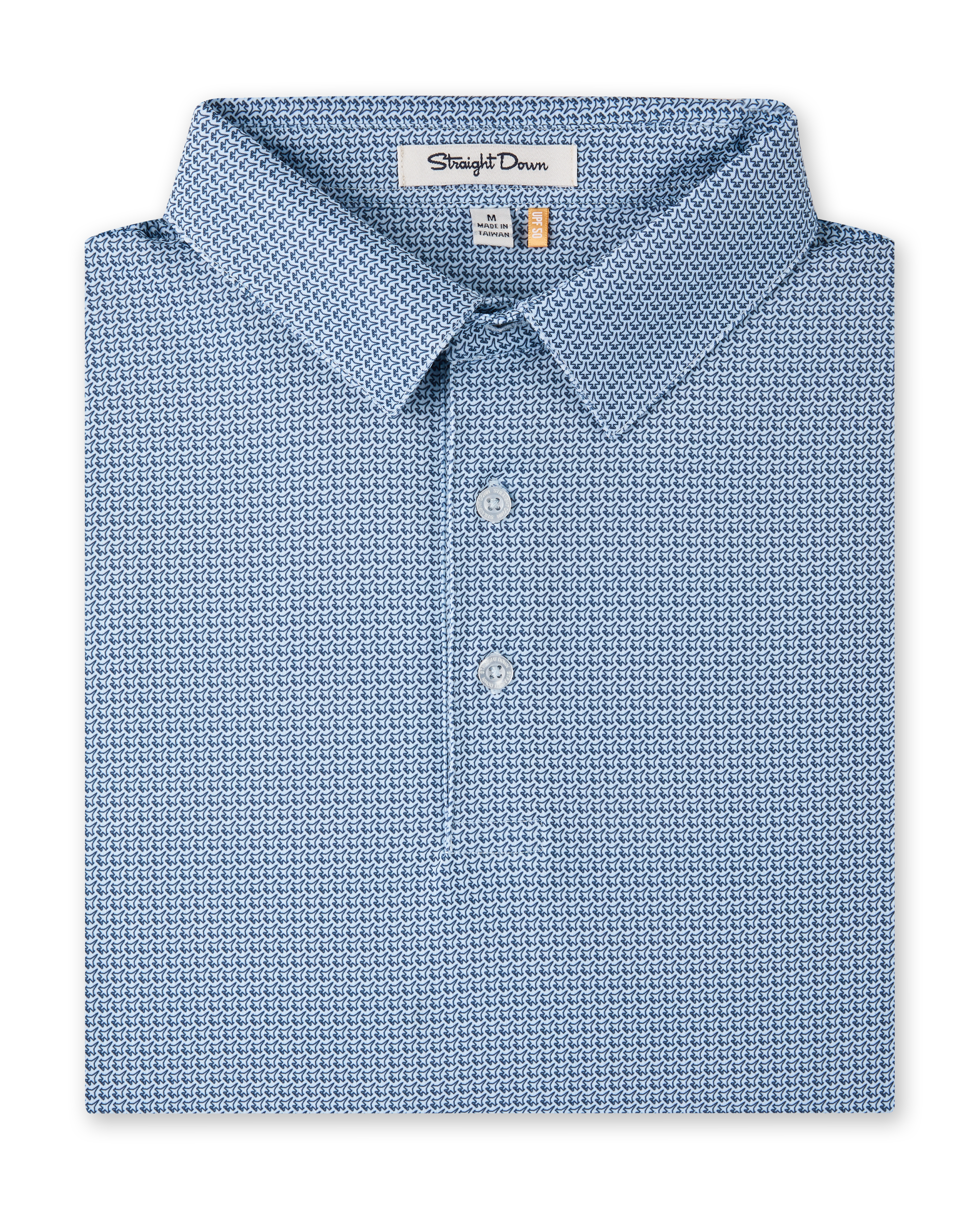 Straight Down F-16 Polo - Nantucket