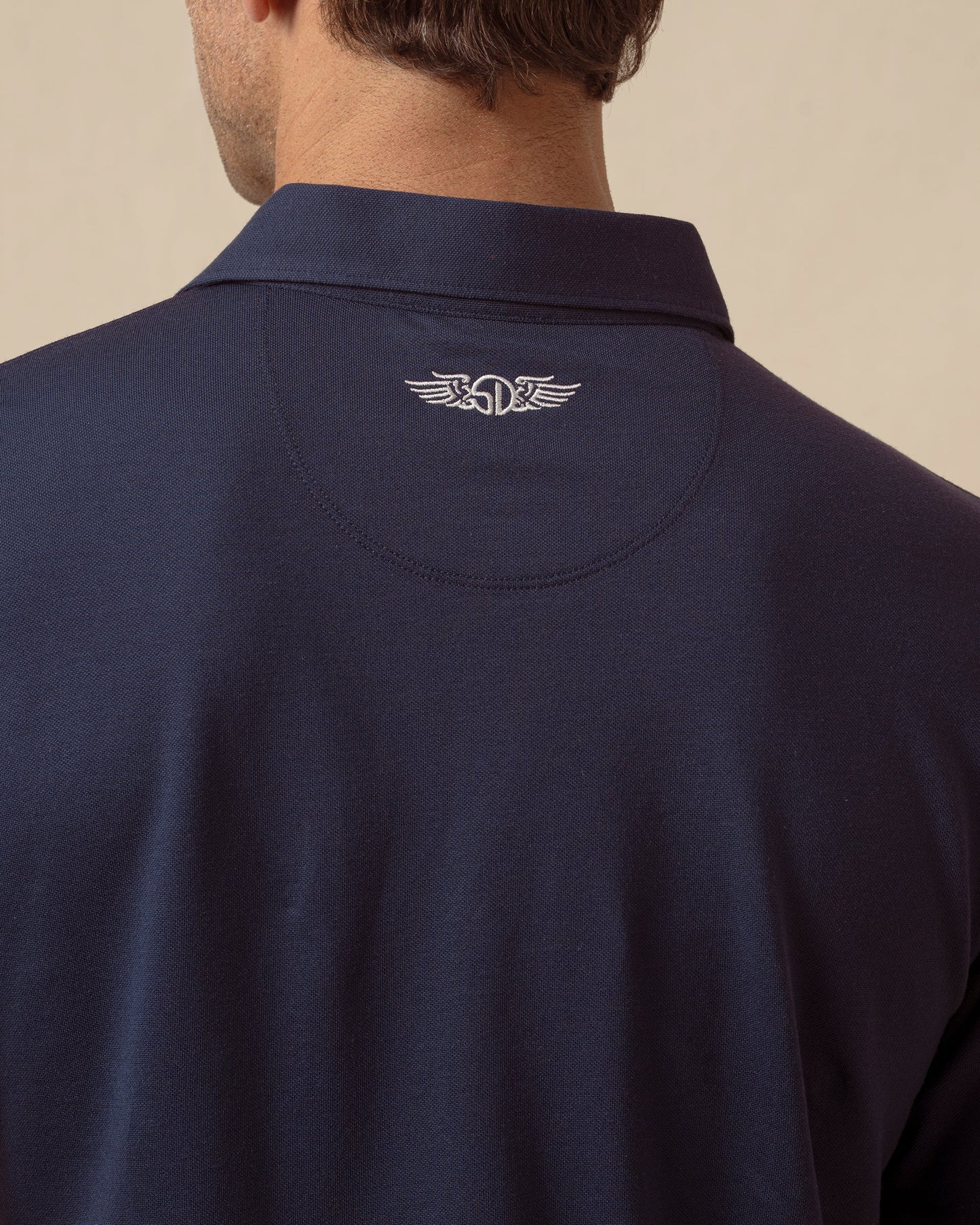 Straight Down Oxford Polo - New Indigo