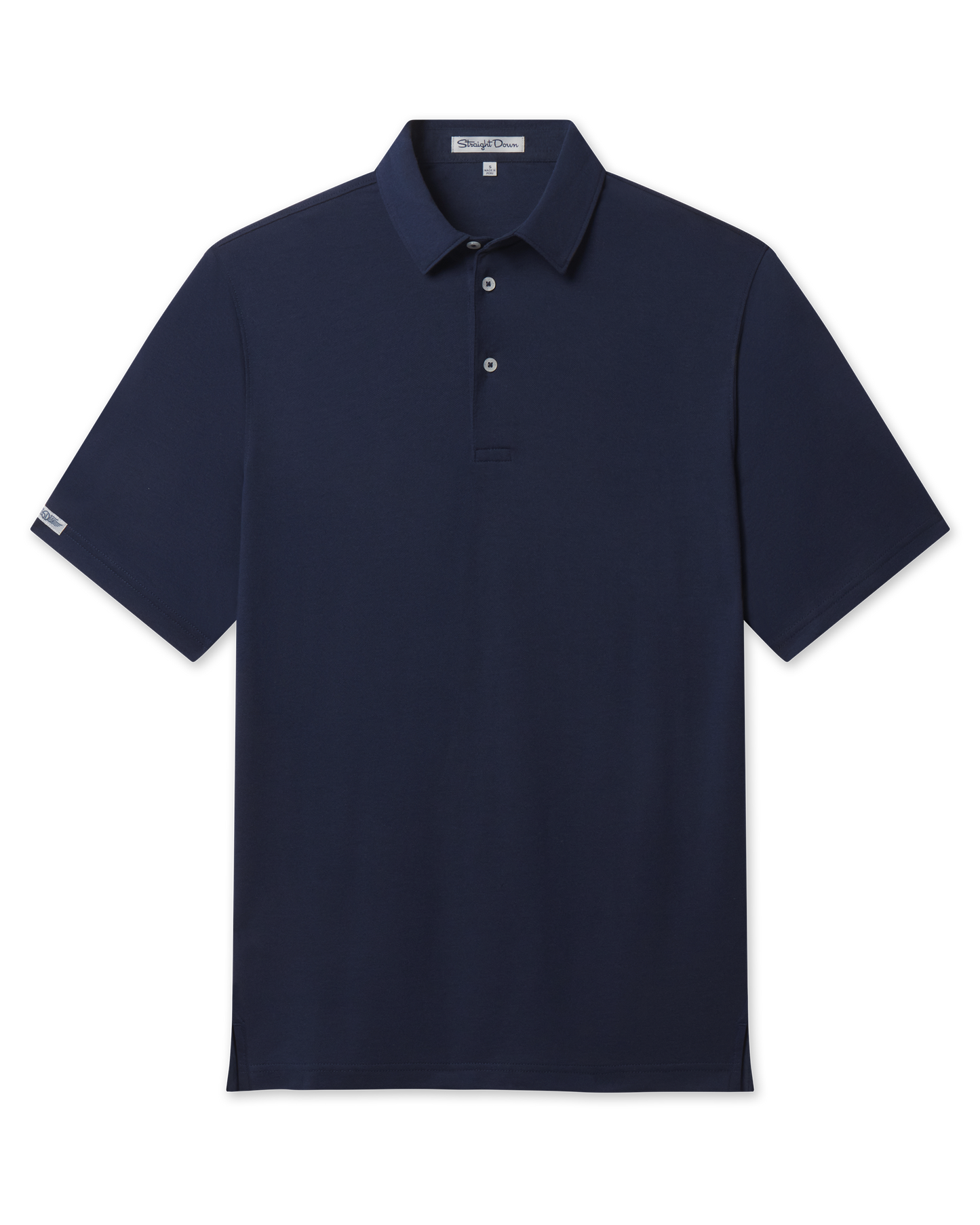 Straight Down Oxford Polo - New Indigo