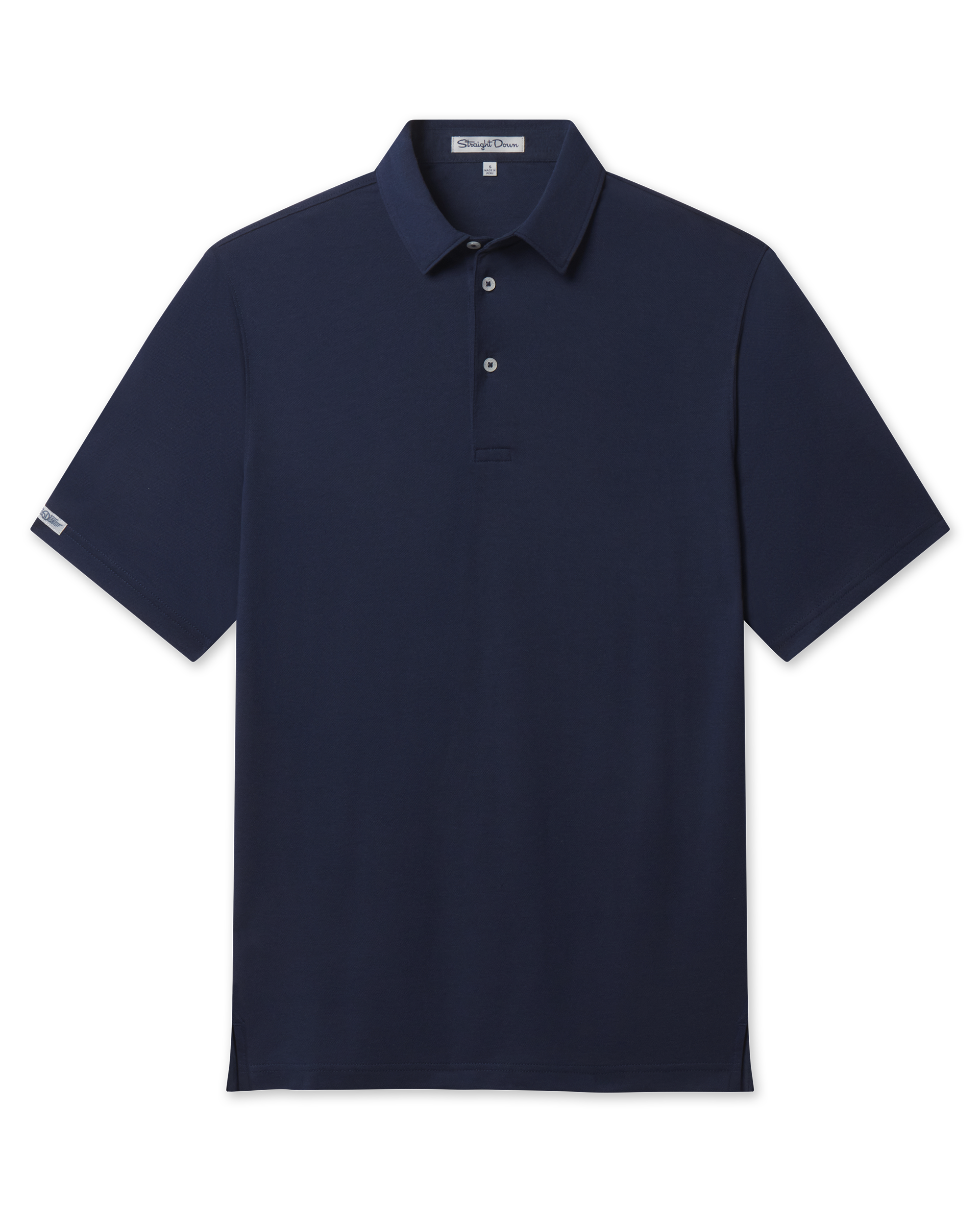 Straight Down Oxford Polo - New Indigo