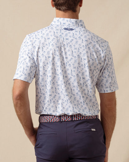 Straight Down Independence Day Polo - New Indigo