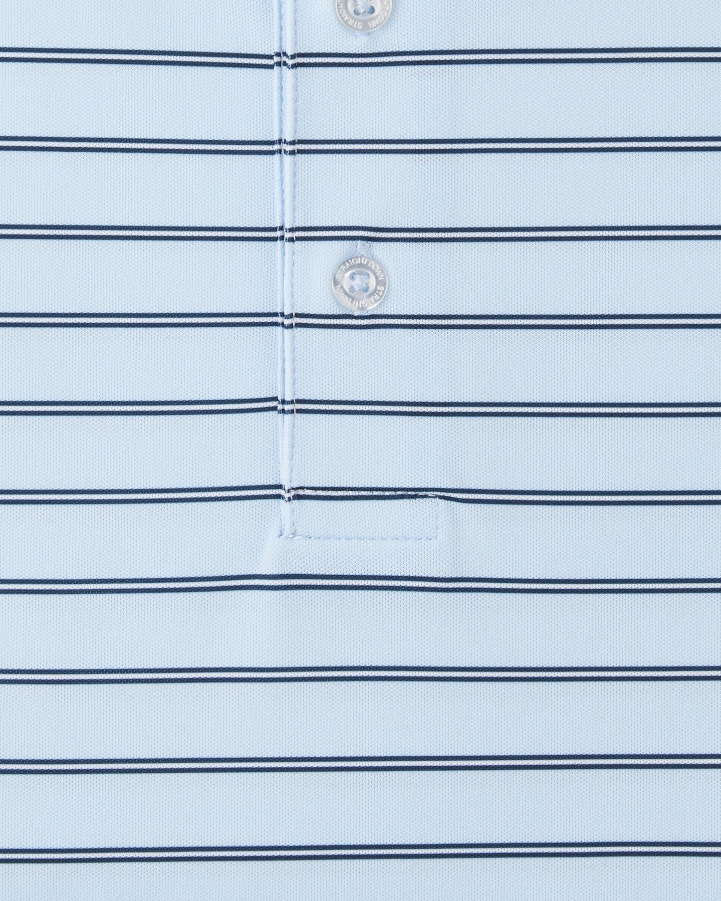 Straight Down Quintero Stripe Polo - Nantucket