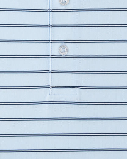 Straight Down Quintero Stripe Polo - Nantucket
